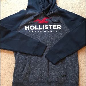 Men’s Medium Hollister Hoodie Navy